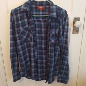 Blue and Pink Flannel